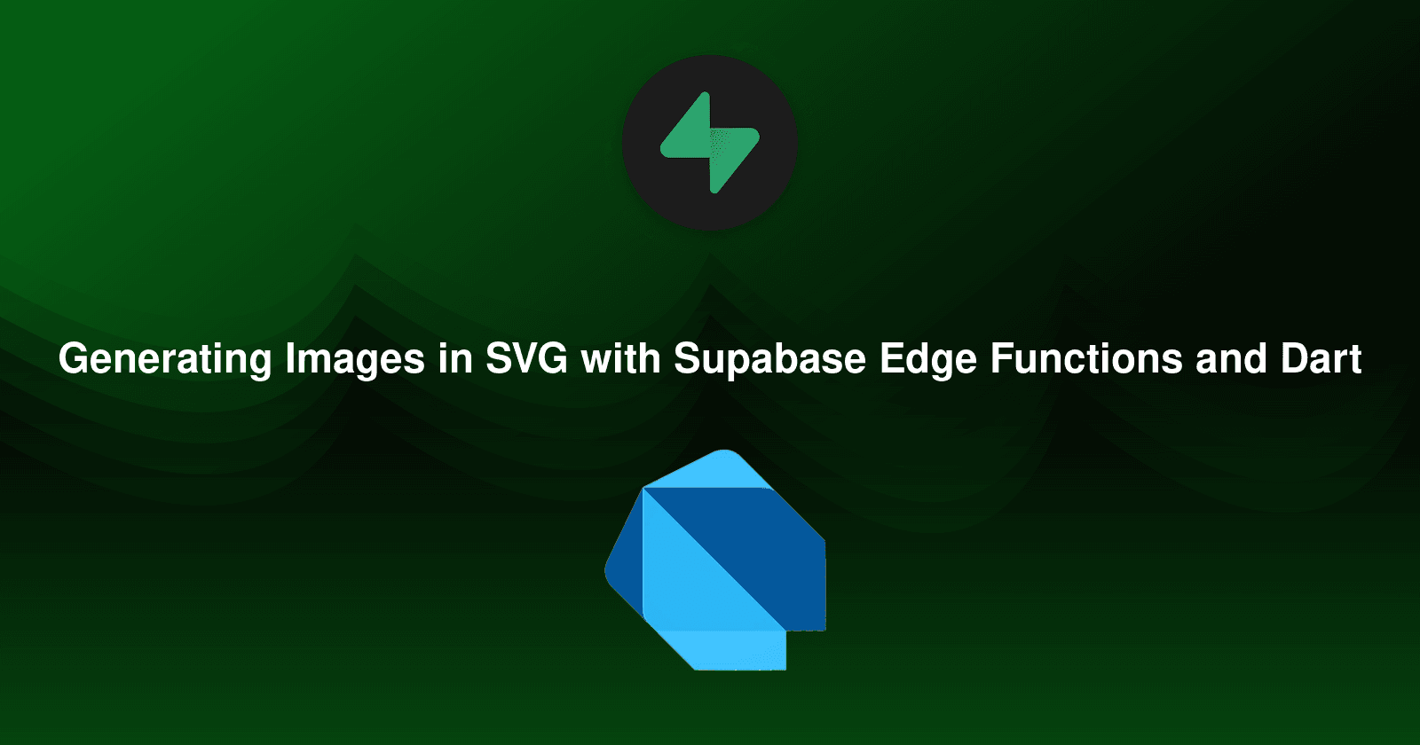 Generating Images in SVG with Supabase Edge Functions and Dart